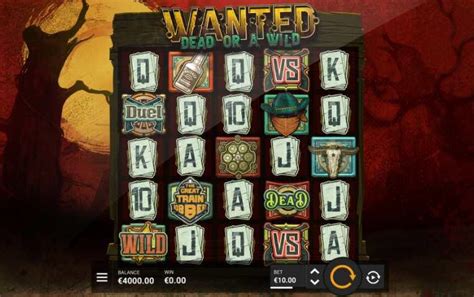 wanted dead or alive slot
